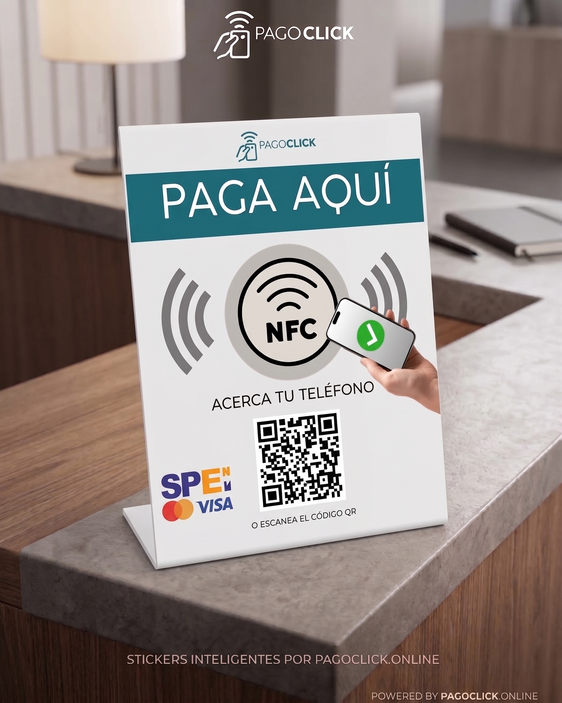 Display Rígido de Mostrador